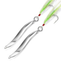 Omelchenko Fishing Lures Silver (Set of Two) 1.4 OZ