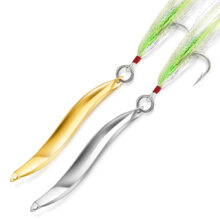 Omelchenko Fishing Lures Silver/Gold (Set of Two) 1.4 OZ