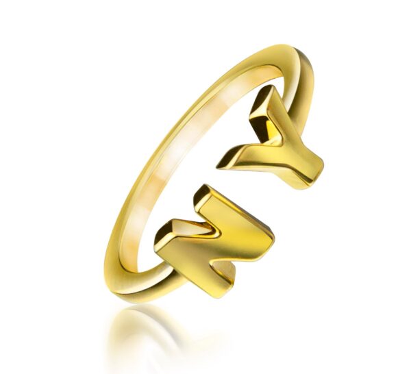 State Ring - Size 7 Gold Plated